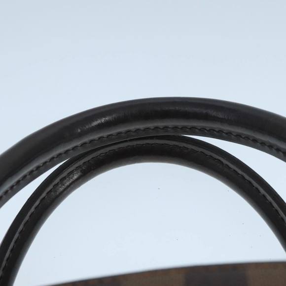 LOUIS VUITTON Damier Ebene Thaliasaw Hand Bag N51284 LV Auth 91558 - Picture 8 of 16